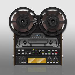 寫實(shí)圖標(biāo)臨摹 錄音機(jī)